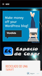 Mobile Screenshot of espaciodecesar.com