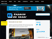 Tablet Screenshot of espaciodecesar.com